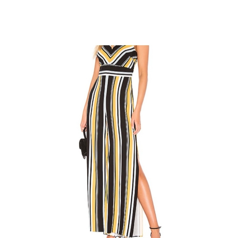 Parker Stripe Jumpsuit 🌻🌻  Spring/Summer 👍🏻 Size:2 - Picture 5 of 8